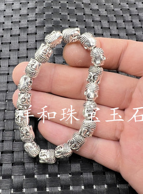 藏银合金手链手串手饰