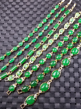 饰品手链天然玉石台湾