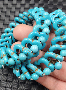 包邮优化绿松石套环手链