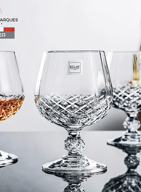 法国进口CDA白兰地酒杯水晶玻璃xo洋酒杯家用红酒啤酒杯干邑杯子