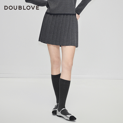 【miu系少女感】针织百褶半身裙