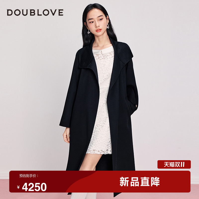 【轻暖双面呢】高街感风衣式大衣