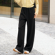 裸感果冻弹 松弛感休闲裤 遛弯直筒裤 DOUBLOVE贝爱2025秋季 新款