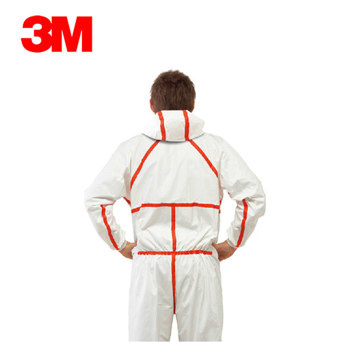 防尘透气防护服3M防液体喷溅