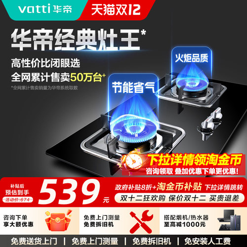 华帝燃气灶i10039B煤气灶