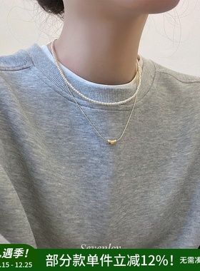 小众设计高级双层叠戴项链