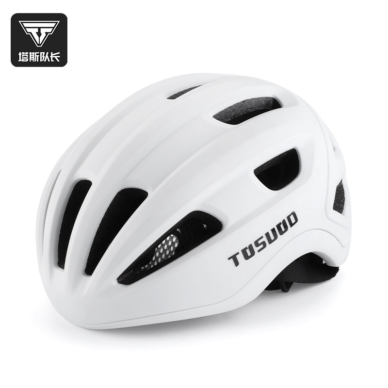 塔斯队长自行车头盔女一体透气山地公路车骑行盔男安全帽单车装备