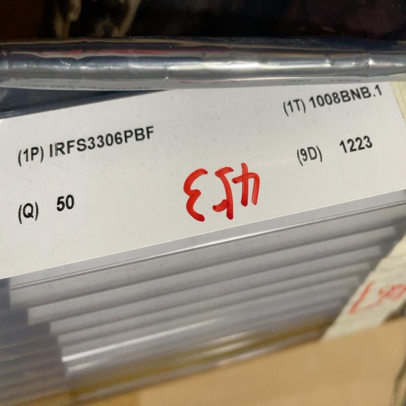 irfs3306pbf  567pcs(议价）