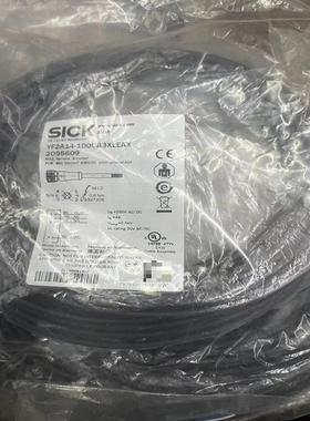 SICK西克  黑色4芯M12母头10米    YF(议价）