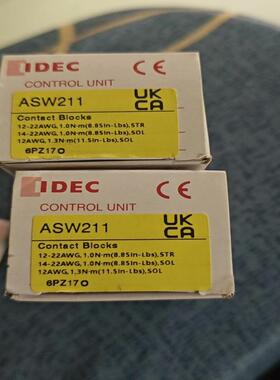 日本泉IDEC旋钮开关ASW211(议价）