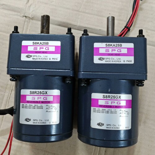 SPG减速电机 25W带阻尼 速比25 单相220V 轴径1 议价