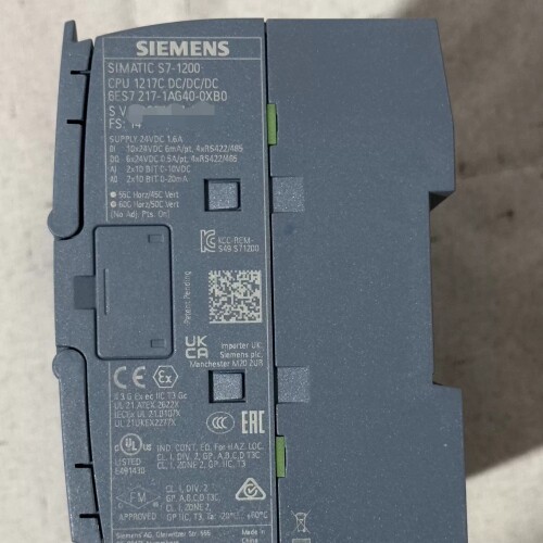 西门子模块PLC 6ES7-217-1AG40-0XB0 议价