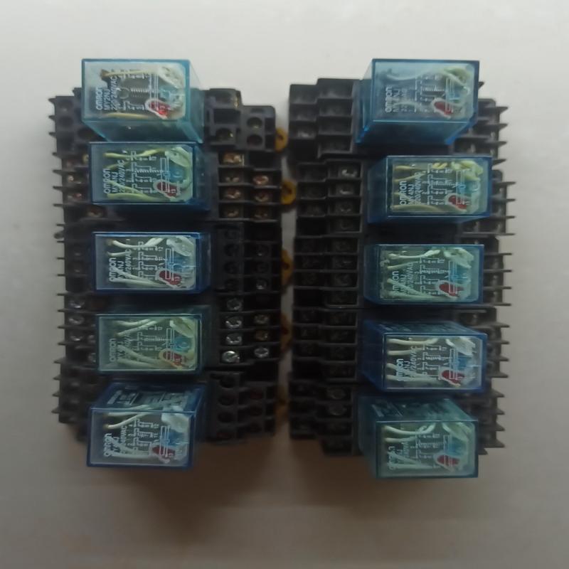 欧姆龙继电器 MY4NJ 拆机包好用，14脚，成色如(议价）