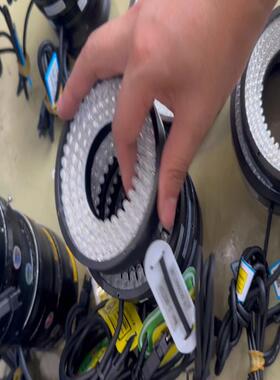 视觉光源紫外环光，紫色，DC24V电压，数量有限。(议价）