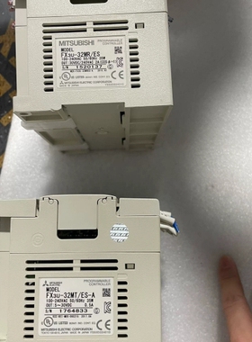 三菱FX3U-32MT32MR，功能正常，成色如图，成 议价