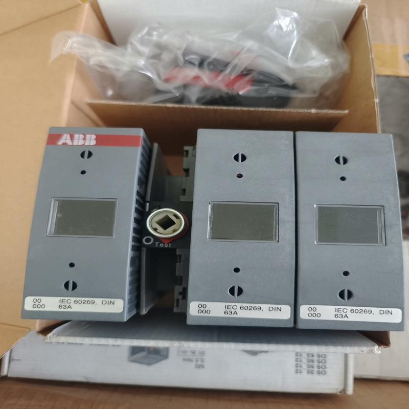 ABB隔离开关熔断器组 OS63D12(议价）