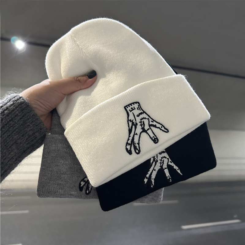 韩版男女通用秋冬季手指冷帽保暖