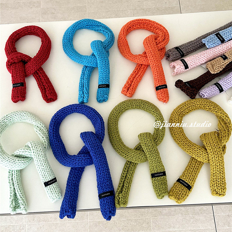 秋冬新款纯色针织细窄长条围巾女韩版百搭氛围感软糯保暖腊肠围脖,服饰配件/皮带/帽子/围巾,围巾/丝巾/披肩,淘宝优惠券,粉丝福利购,淘宝优惠卷