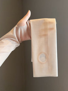 无痕凉感防晒冰袖女夏季新款纯色透气亲肤遮阳袖套户外骑行护手臂