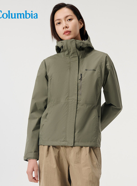 Columbia哥伦比亚户外25秋冬新款女士防水防风单层冲锋衣WR0533
