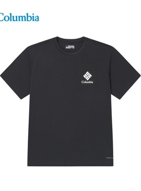 Columbia哥伦比亚户外男26春夏新款吸湿速干短袖运动T恤AJ5759