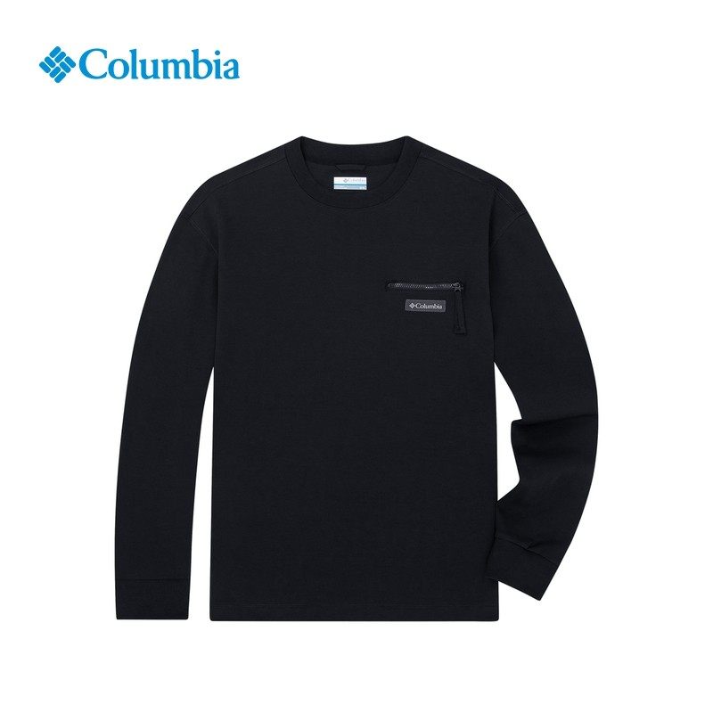 Columbia哥伦比亚户外男26春夏新款速干运动通勤风长袖T恤AE0445