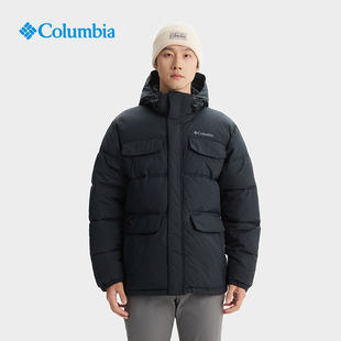 Columbia哥伦比亚户外男24秋冬新款 金点拒水棉服夹棉外套WE4552