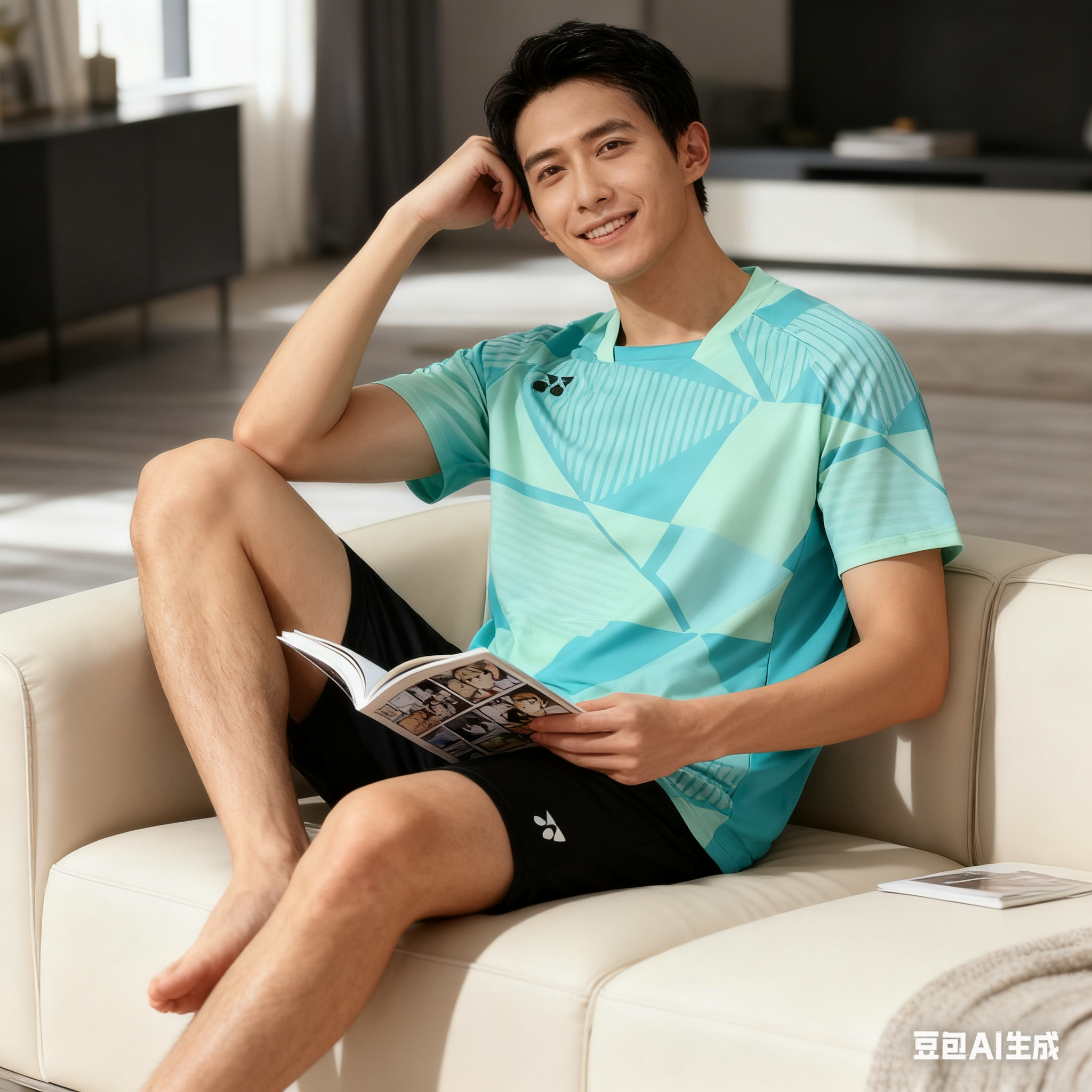 2025夏季YY新款羽毛球服套装