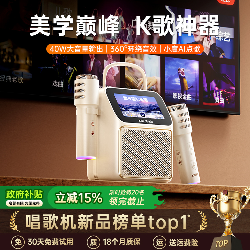 AI歌词显示点歌音响【国补15%】