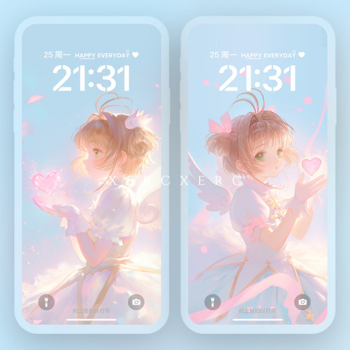 手机壁纸 百变小樱-轻空｜高清5K4K手机壁纸xercxerc