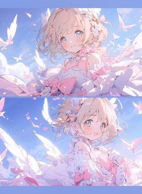 超清壁纸 百变小樱-云端｜5K4K壁纸IPAD电脑IMAC平板XERCXERC