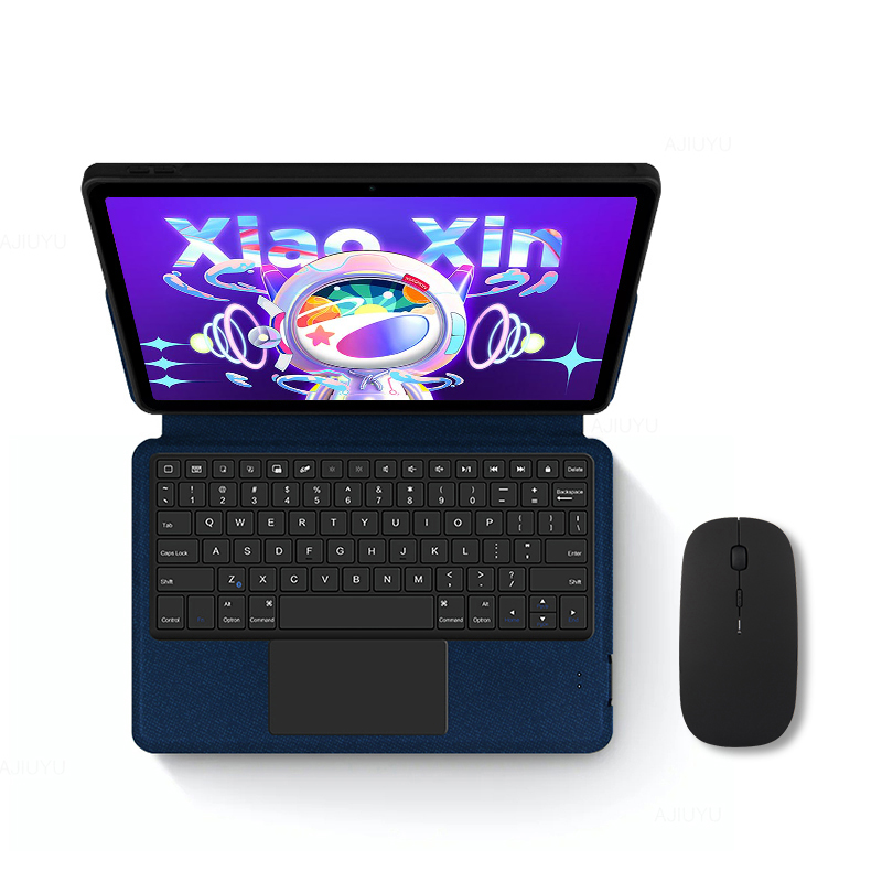 适用联想小新Pad 2022智能蓝牙键盘保护套10.6英寸平板电脑TB128FU无线触控键盘pad 10.6一体键鼠转轴外套