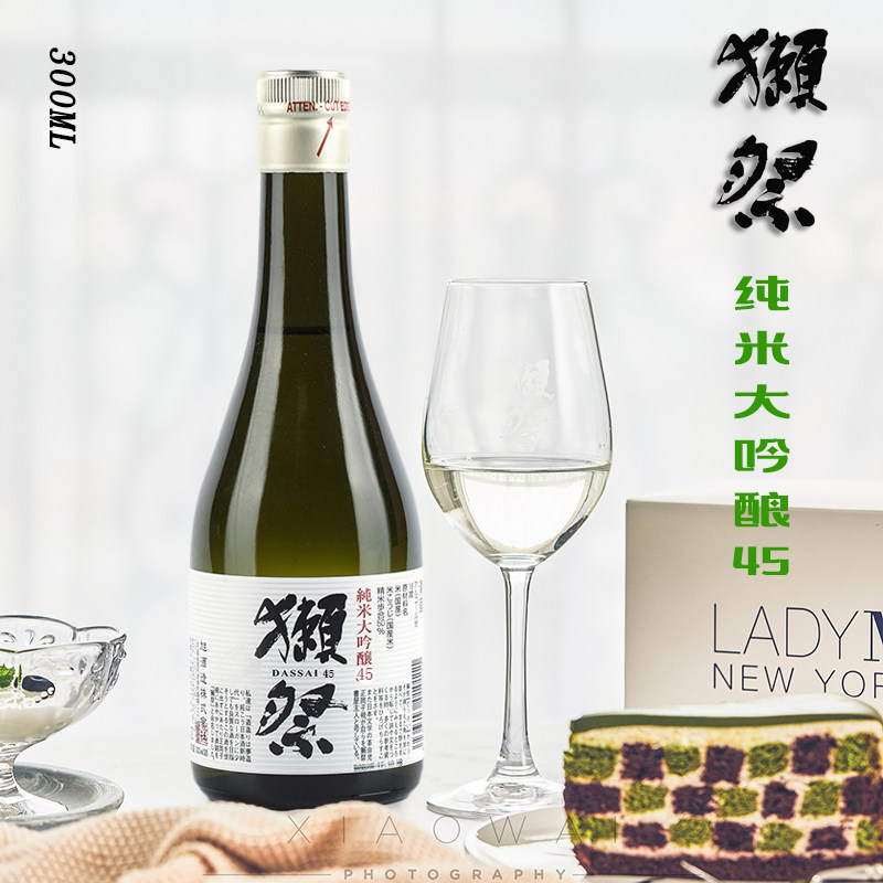 日本进口清酒獭祭纯米300ml瓶装图片