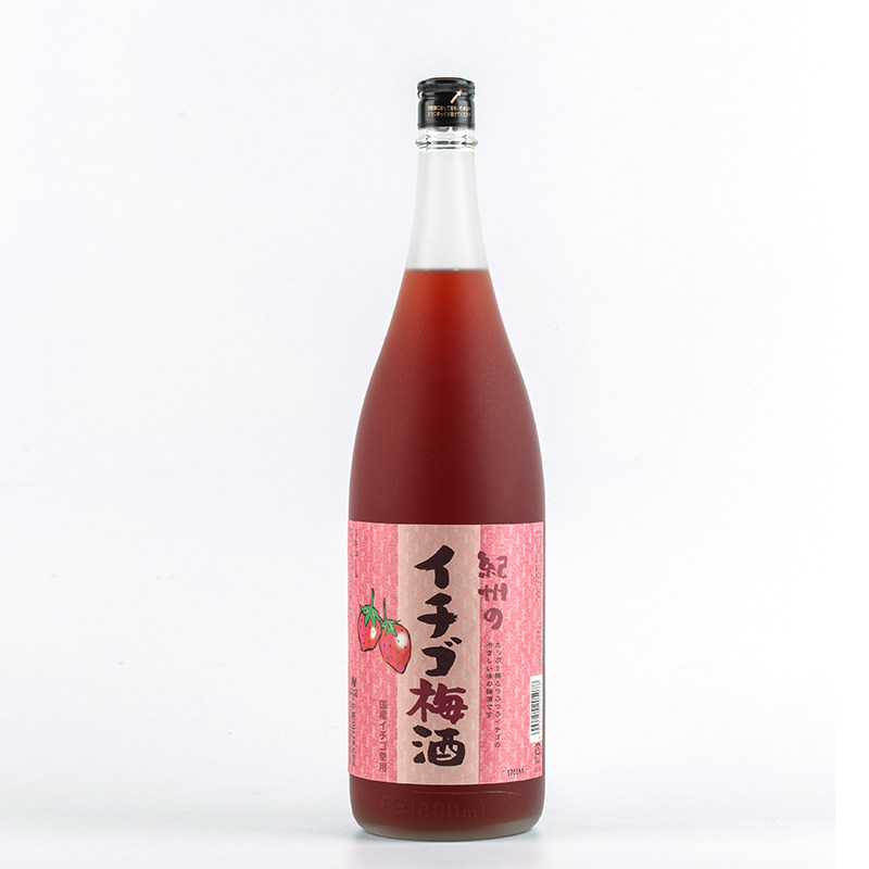 日本进口梅酒 1.8L中野纪州草莓梅子酒大瓶装果酒配制酒 正品特价