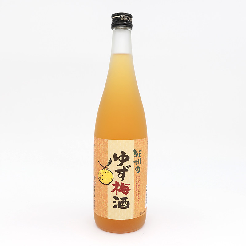 日本进口梅酒 12度中野纪州柚子梅子配制酒720ml瓶装果酒正品特价