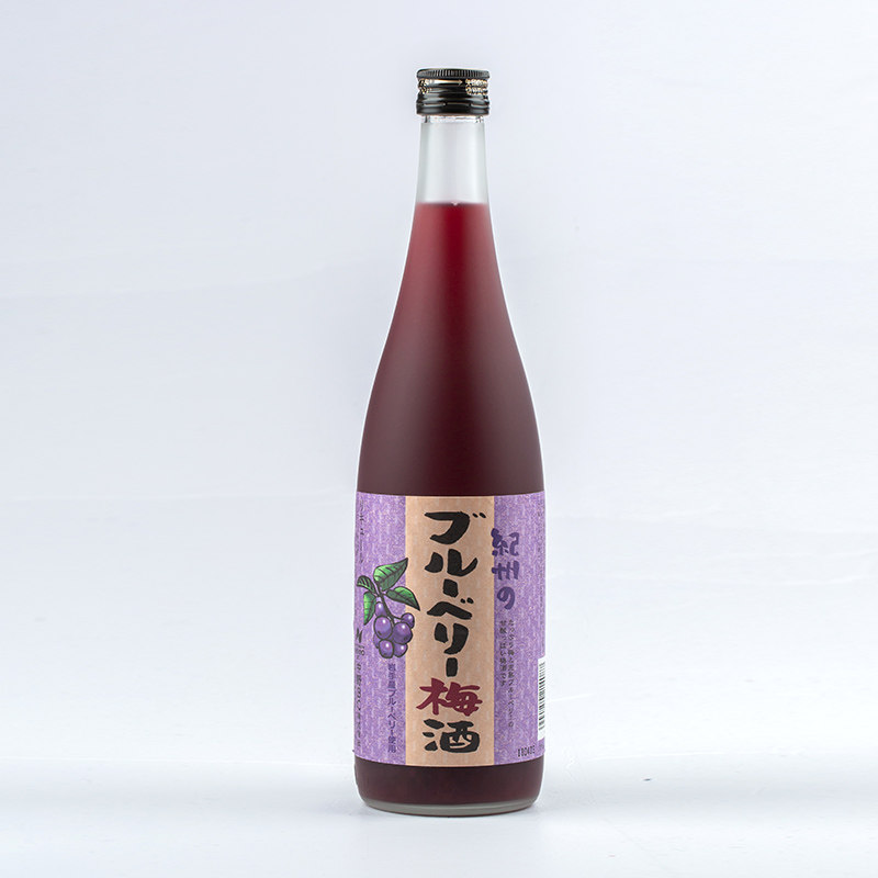 日本进口梅酒720ml中野纪州蓝莓梅子酒大瓶装果酒配制酒 正品特价
