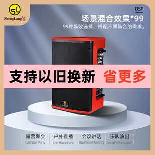 声浪SL-X1PRO户外弹唱乐器音箱路演280W大功率电吹管专用音箱