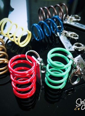 TEIN小弹簧钥匙扣 改装短弹簧钥匙扣 TEIN钥匙扣避震器钥匙扣