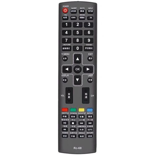 适用新科液晶电视机RC-68遥控器3206A/3206S/3206W/4006D/3201