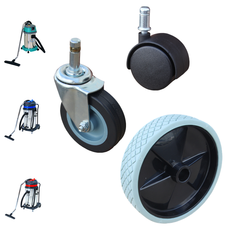 洁霸吸尘器配件BF501BF502轮子白云吸水机轱辘超宝机前轮后轮大轮