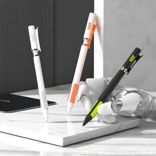 NBX二代拿捏笔按动中性笔CS笔尖0.5mm黑色速干签字笔学生考试笔