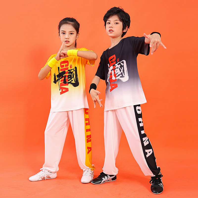 六一儿童武术服男功夫少儿训练表演出幼儿园学生武术练功服装