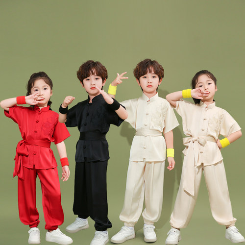 六一儿童武术服少儿训练男女童功夫幼儿园学生武术练功表演出服装