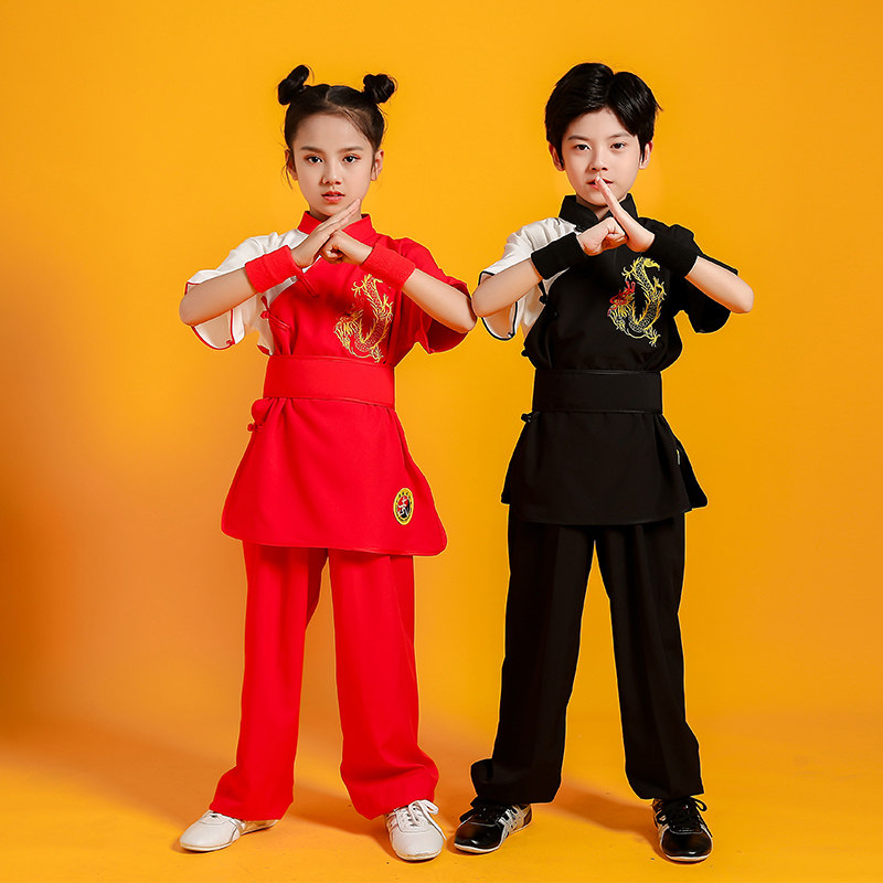 六一儿童武术服功夫男幼儿园少儿训练表演出学生武术练功服装