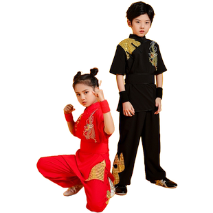 六一儿童武术服功夫男女童幼儿园少儿训练学生武术练功表演出服装