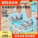 Туфли, обувь для раннего возраста на липучке подходит для мужчин и женщин для девочек, сандалии