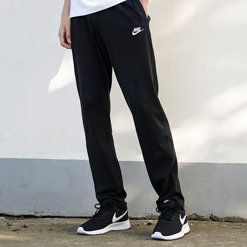 nike耐克运动裤男正品夏季薄款透气新款休闲黑色卫裤男士长裤子男
