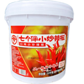 七个伴小炒辣椒20斤餐饮特色食材圈圈椒免切朝天椒