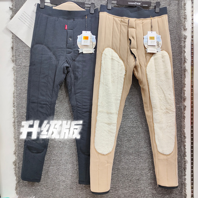 羊毛男棉裤加厚保暖裤冬大码胖子