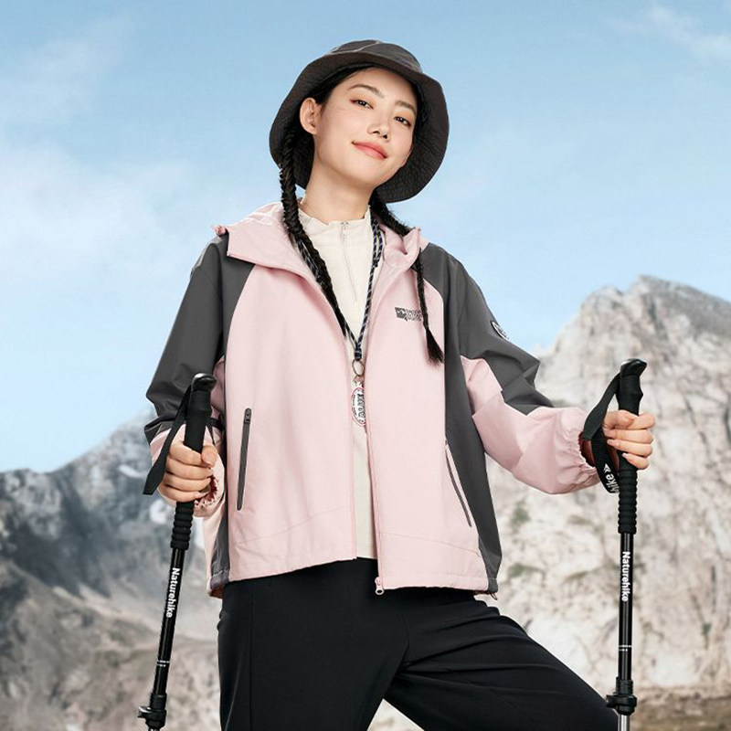 乔丹女梭织厚风衣2025年冬